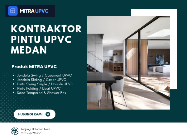 Kontraktor Pintu uPVC Medan